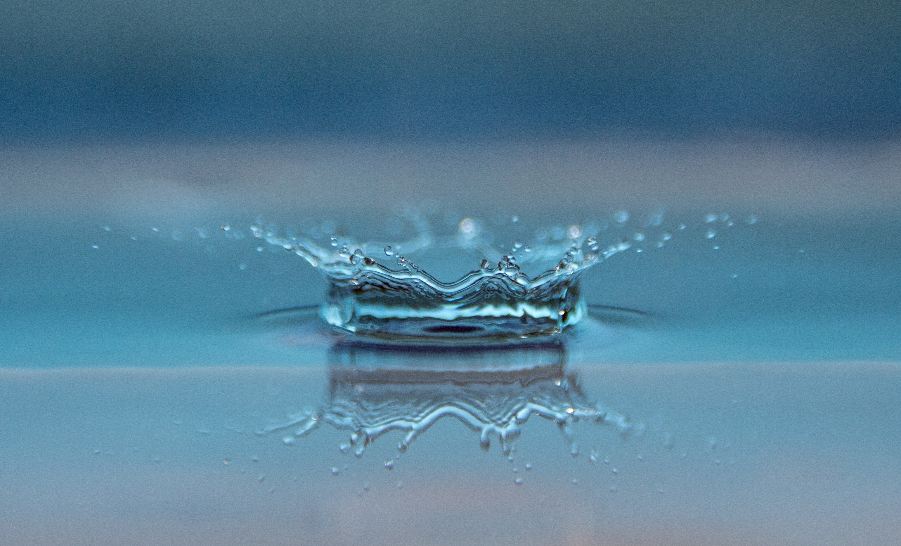 ein Bild Wassertropf